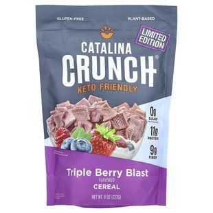 Catalina Crunch, Keto Friendly Cereal, Triple Berry Blast, 8 oz (227 g) купить в Киеве и Украине