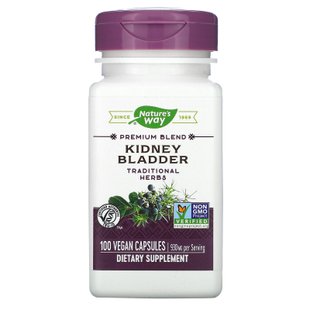 Почечный пузырь, Kidney Bladder, Nature's Way, 465 мг, 100 вегетарианских капсул купить в Киеве и Украине