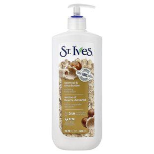 St. Ives, Soothing Body Lotion, Oatmeal & Shea Butter, 20.28 fl oz (600 ml)