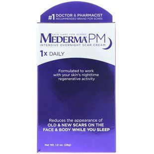 Интенсивный ночной крем против шрамов Mederma (PM Intensive Overnight Scar Cream) 28 г купить в Киеве и Украине