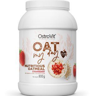 Каша без цукру полуниця OstroVit (OATlicious) 800 г