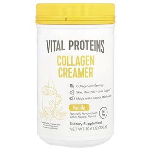Колагенові вершки Vital Proteins (Collagen Creamer) зі смаком ванілі 293 г