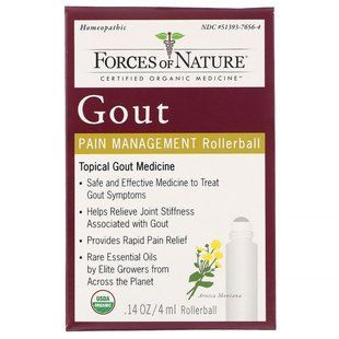 Gout Treatment with Ball Applicator Forces of Nature 4 ml