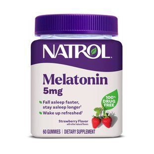 Мелатонин NATROL (Melatonin) 5 мг, жевательные конфеты, 60 шт. купить в Киеве и Украине