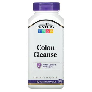 Очищающая смесь, Colon Cleanse, 21st Century, 120 капсул купить в Киеве и Украине