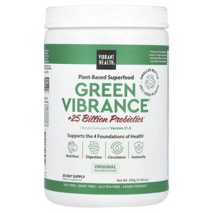 Суперфуд Vibrant Health (Green Vibrance) 363 г