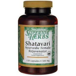 Шатавари аюрведический женский омолаживающий, Shatavari Ayurvedic Female Rejuvenator, Swanson, 500 мг, 120 капсул купить в Киеве и Украине