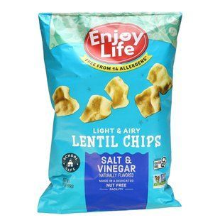 Enjoy Life Foods, Lentil Chips, Salt & Vinegar, 4 oz (113 g) купить в Киеве и Украине