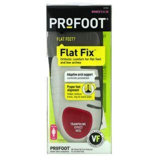 Profoot, Flat Fix, адаптивная поддержка свода стопы, для женщин 6&ndash;10 лет, 1 пара