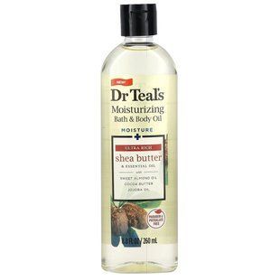 Dr. Teal's, Moisturizing Bath & Body Oil, Shea Butter, 8.8 fl oz (260 ml) купить в Киеве и Украине