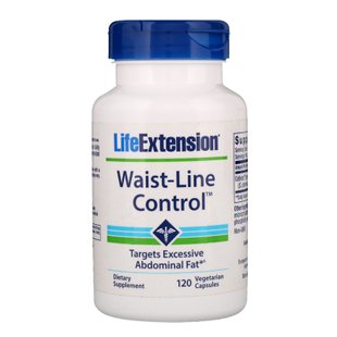 Жиросжигатель брюшного жира Life Extension (Waist-Line Control) 120 капсул купить в Киеве и Украине