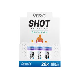 OstroVit Braintus Focus Shot 100 ml blueberry x 20 DISPLAY купить в Киеве и Украине