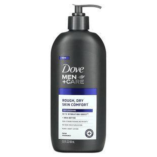 Dove, Men+Care, лосьйон для рук і тіла, для сухої шкіри, свіжий, 400 мл (13,5 рідк. унції)