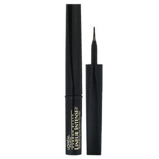 Liquid eyeliner with a felt tip Lineur Intense, shade 690 charcoal-black, LOreal, 1.5 ml.