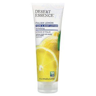 Hand and Body Lotion, Italian Lemon, Desert Essence, 8 fluid ounces (237 ml)