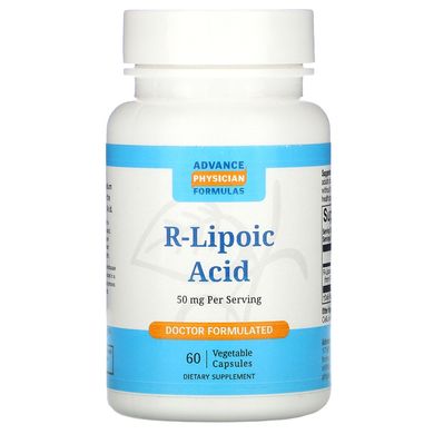 R ліпоєва кислота Advance Physician Formulas, Inc. (R-Lipoic Acid) 50 мг 60