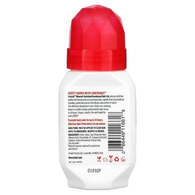 Дезодорант Кристалл для тела гранат Crystal Body Deodorant (Deodorant Roll-On) 66 мл купить в Киеве и Украине