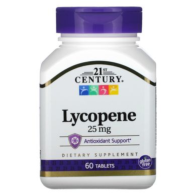 Лікопін 21st Century (Lycopene) 25 мг 60 таблеток