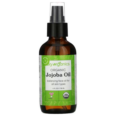 Органічне масло жожоба Sky Organics (Organic jojoba oil) 118 мл
