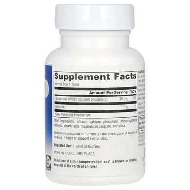 Мелатонин Source Naturals (Melatonin) 1 мг 100 таблеток купить в Киеве и Украине