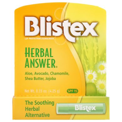 Бальзами для губ сонцезахисний крем трави Blistex 4.25