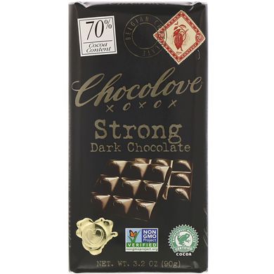 Сильно чорний шоколад Chocolove (Dark Chocolate) 90 г