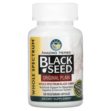 Чорний кмин Amazing Herbs 100 капсул