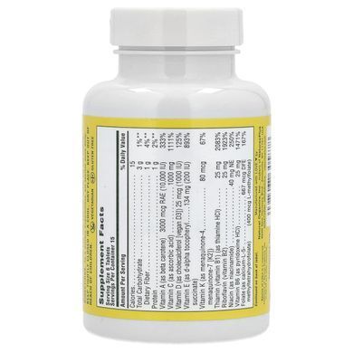 Nature's Plus, Source Of Life, мультивітамінна та мінеральна добавка, без заліза, 90 міні-таблеток