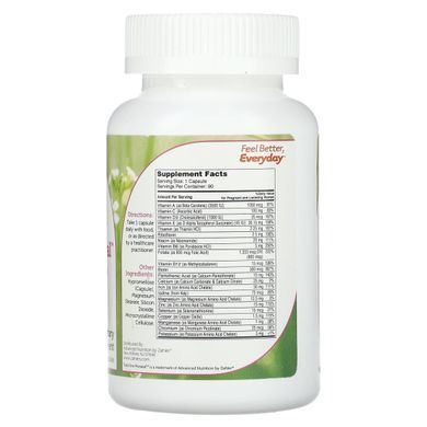 prenatal complex with necessary components for taking once a day