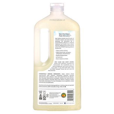 Earth Friendly Products, Wave, gel for dishwasher, colorless and transparent, 1.18 L (40 fl. oz)