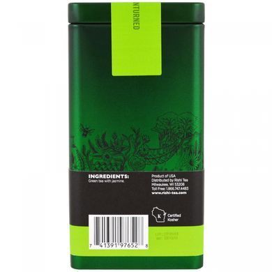 Jasmine Pearls, loose green tea, Rishi Tea, 3 oz (85 g)