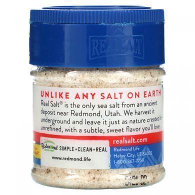 Redmond Trading Company, Real Salt, Ancient Fine Sea Salt, 2 oz (55 g)