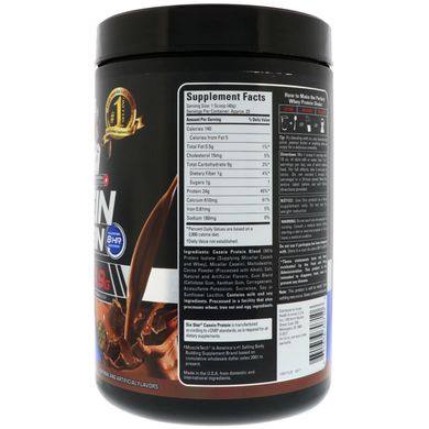 Six Star Pro Nutrition, казеїновий протеїн, елітна серія, потрійний шоколад, Six Star, 907 г
