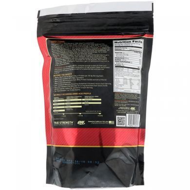 Сироватковий протеїн ізолят із смаком подвійного шоколаду Optimum Nutrition (100% Whey Gold Standard) 454 г