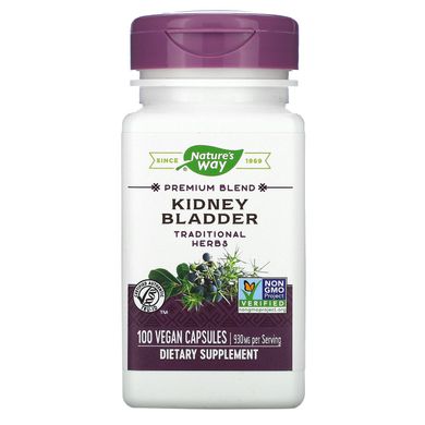 Нирковий міхур, Kidney Bladder, Nature's Way, 465 мг, 100 вегетаріанських капсул