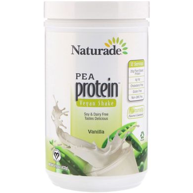 Гороховий білок смак ванілі Naturade (Pea Protein) 444 м