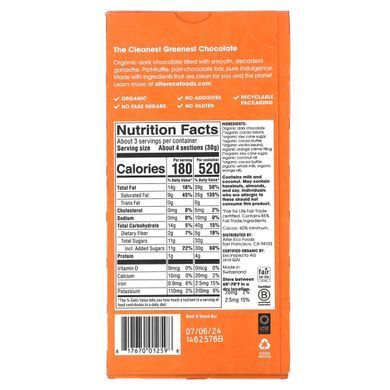 Alter Eco, Truffle Thins, Organic Dark Chocolate Bar, Orange Cr&egrave;me, 2.96 oz (84 g)