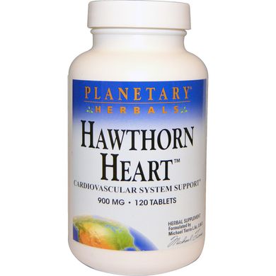 Боярышник Planetary Herbals (Hawthorn Heart) 900 мг 120 таблеток купить в Киеве и Украине