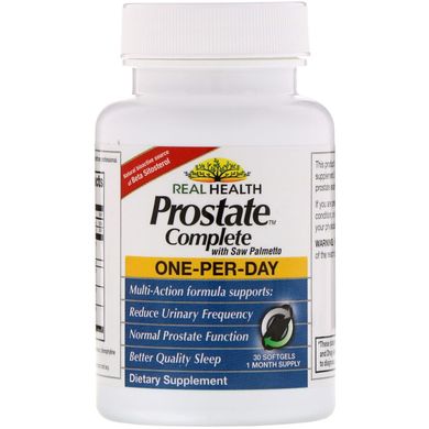 Повна простата, Real Health, 30 рідких гелевих капсул
