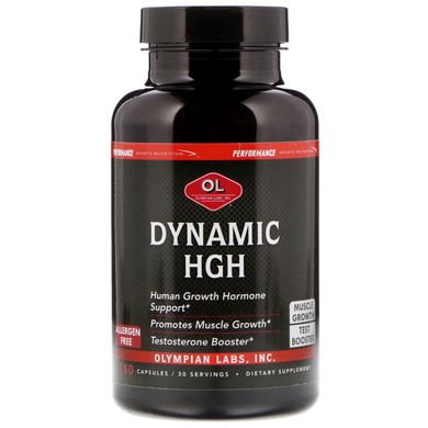Динамічний гормон росту Olympian Labs Inc. (Dynamic HGH) 150 капсул