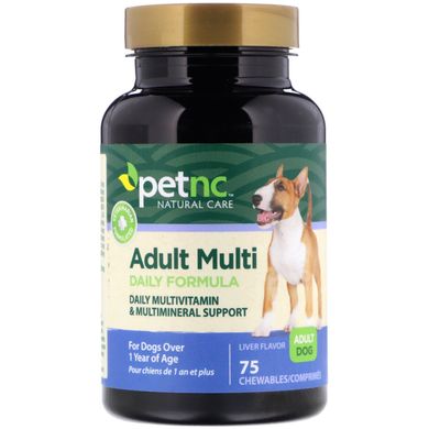 Вітаміни для собак petnc NATURAL CARE 75 таблеток
