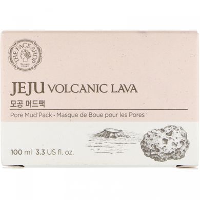 Вулканическая лава Чеджу, грязевая маска для очищения пор, The Face Shop, 3,3 ж. унц.(100 мл) купить в Киеве и Украине