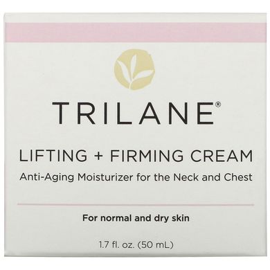 Підтягаючий і зміцнюючий крем, Lifting & Firming Cream, Trilane, 50 мл