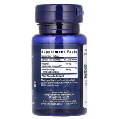 Super Ubiquinol CoQ10 Life Extension (Super Ubiquinol CoQ10) 30 capsules.
