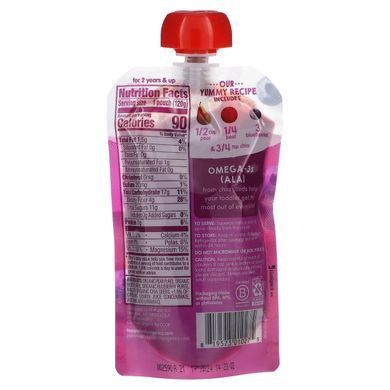 Детское питание из черники, груши, свеклы, (Happy Baby, Happytot), Nurture Inc., 120г купить в Киеве и Украине