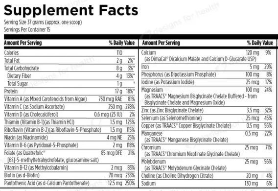 Гороховий білок для підтримки детоксикації Designs for Health (Plant Protein Cleanse Plus) 555 г