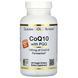 Коэнзим Q10 с PQQ California Gold Nutrition (CoQ10 with PQQ) 100 мг/10 мг 240 вегетарианских капсул фото
