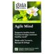 Витамины для мозга, Agile Mind, Gaia Herbs, 60 жидких вегетарианских капсул фото