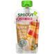 Sprout Organic, Детское питание, от 6 месяцев и старше, яблоко, банан, мускатная тыква, 3,5 унции (99 г) фото