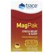 Mag Pak To Go, Магній у вигляді порошку, Смак цитруса і малини, Trace Minerals Research, 350 мг, 15 пакетів, 0,17 унц (4,8 г) кожен фото